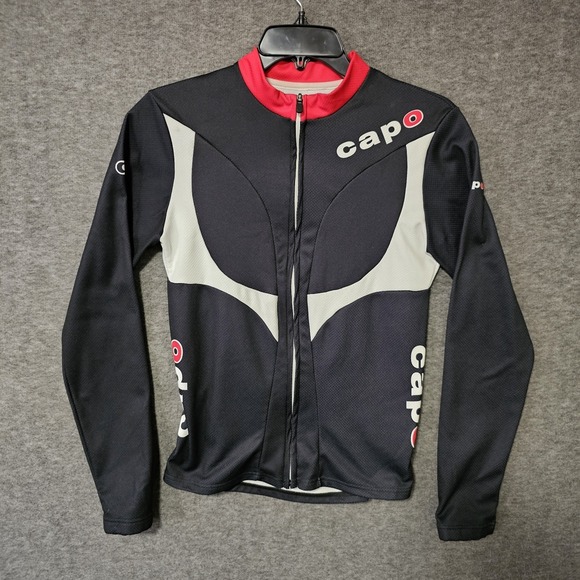 Capo Tops - Capo Cortina Long Sleeve Womens Jersey Size Medium Cycling Lightweight Italy